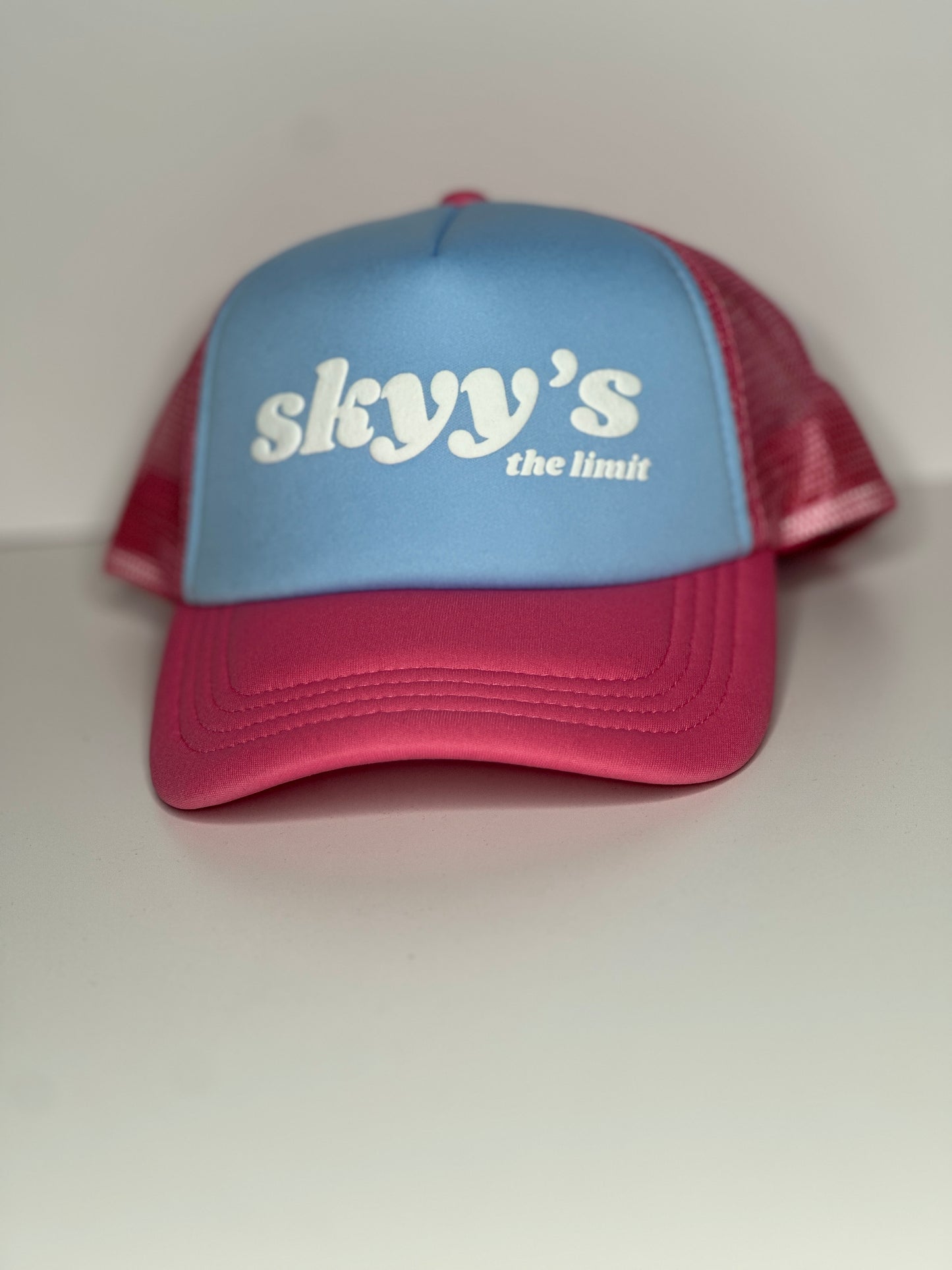 SKYY Blue Trucker Hat