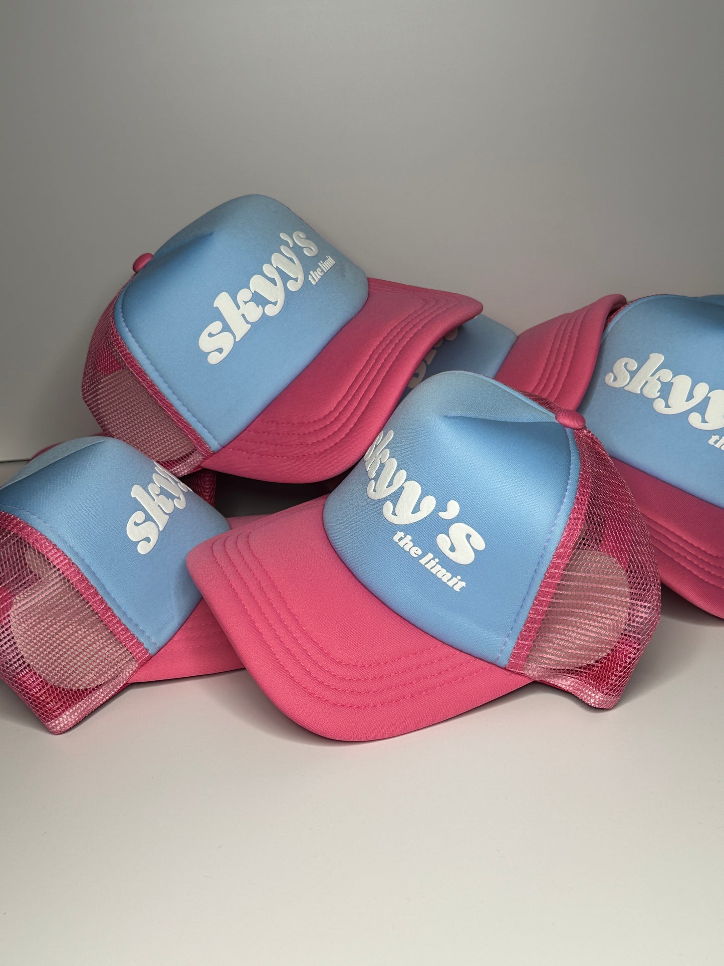 SKYY Blue Trucker Hat