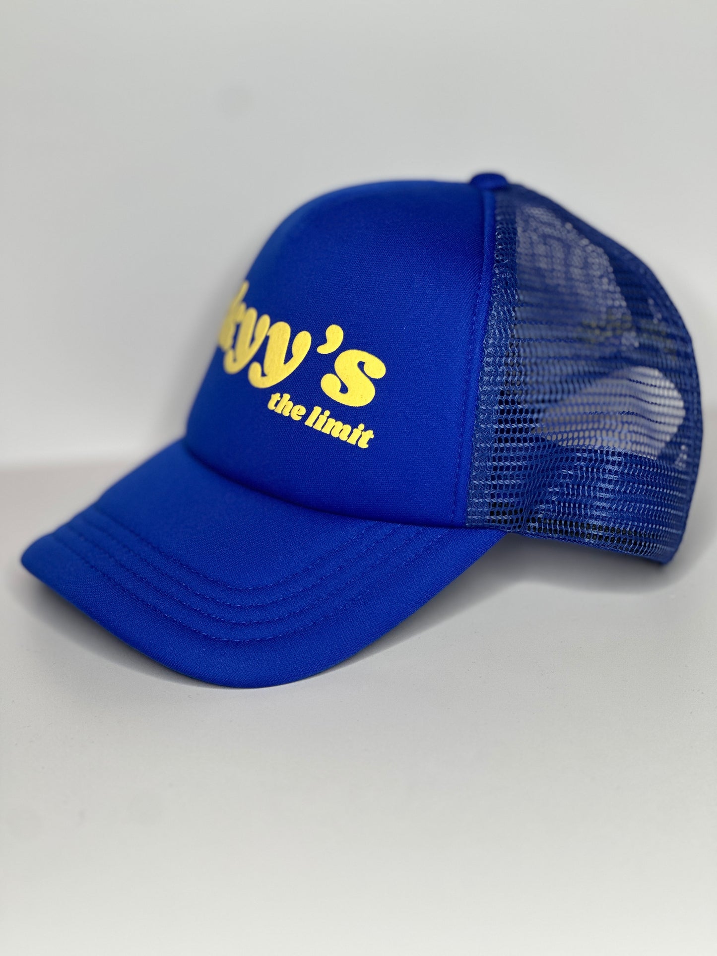 Electric Blue Trucker Hat