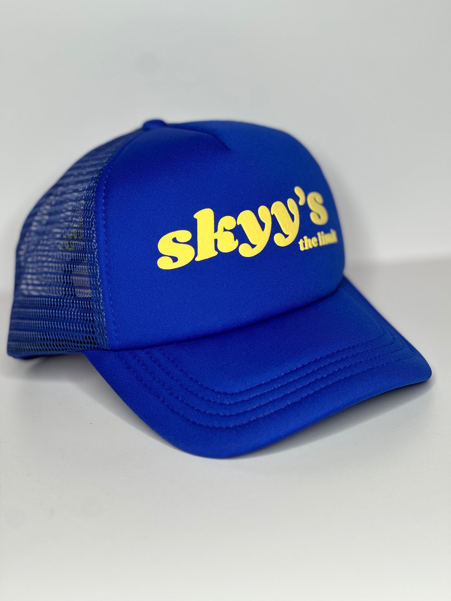 Electric Blue Trucker Hat