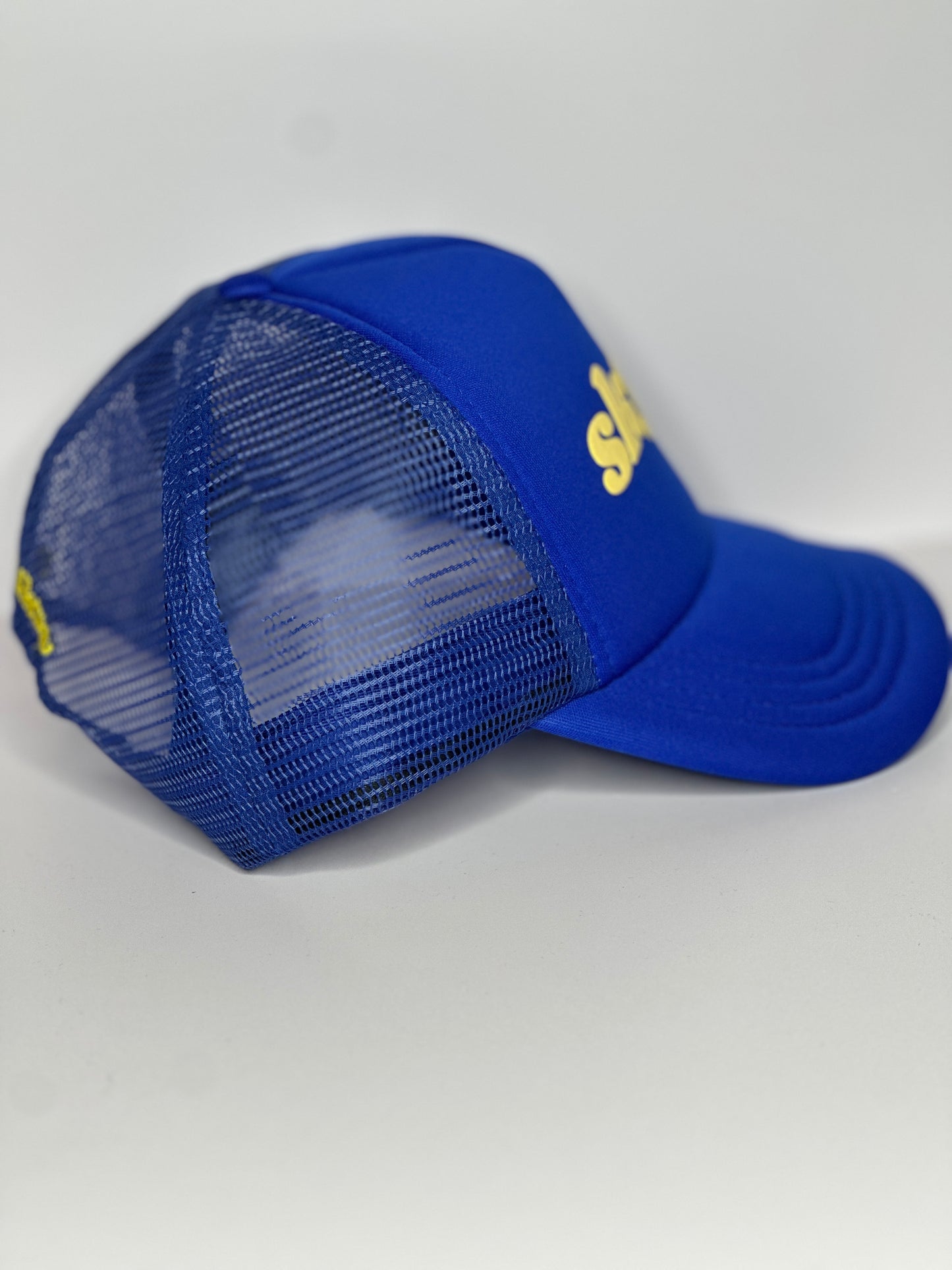 Electric Blue Trucker Hat
