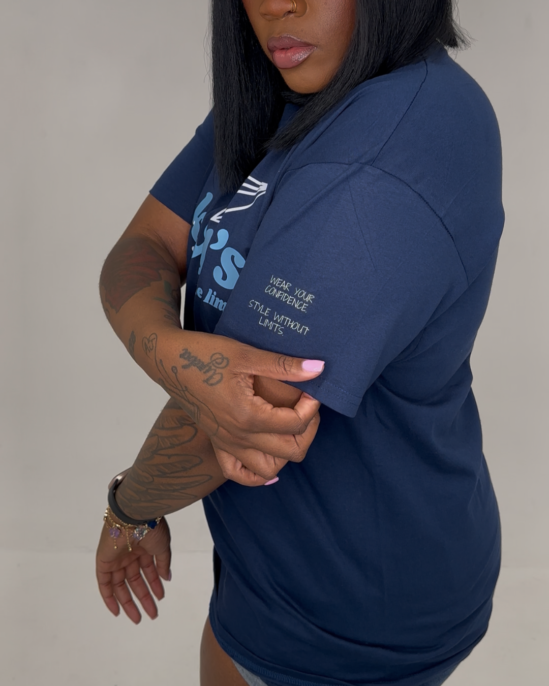Navy SKYY T-Shirt