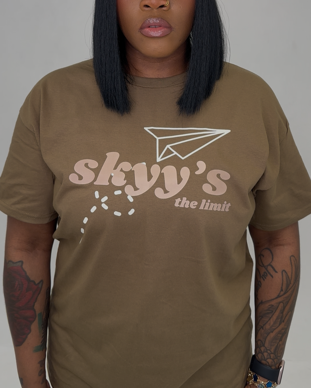 Brown SKYY T-Shirt