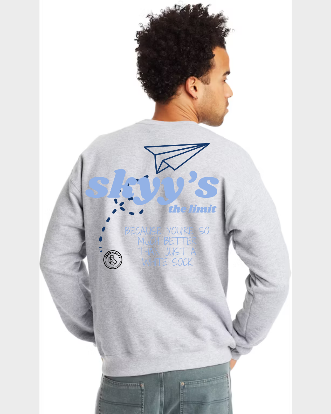 Gray Culture Crewneck