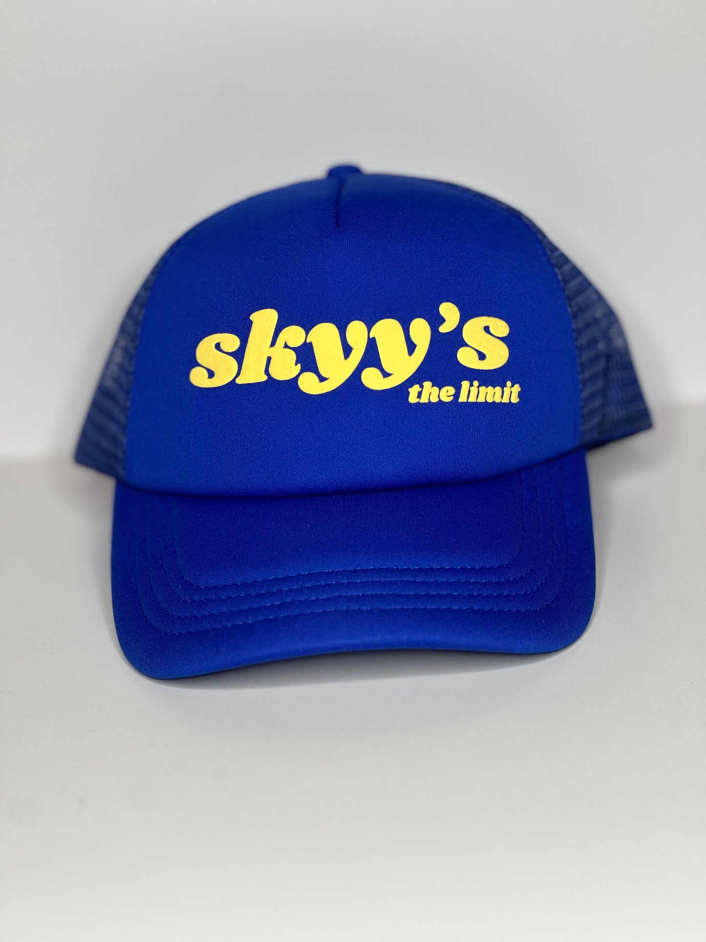 Electric Blue Trucker Hat